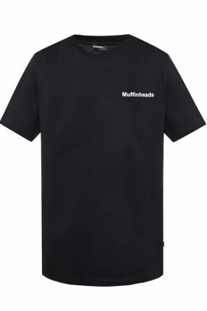 T-shirt with a print and inscriptions, zdjęcie 1 T-shirt with a print and inscriptions od Diesel